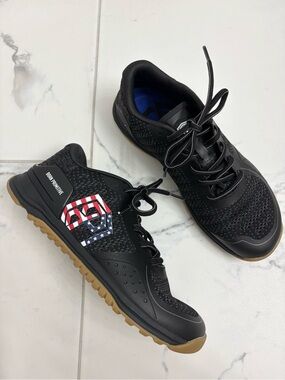 Born Primitive Savage 1 Sneakers Womens 9 Black American Flag CrossFit Training